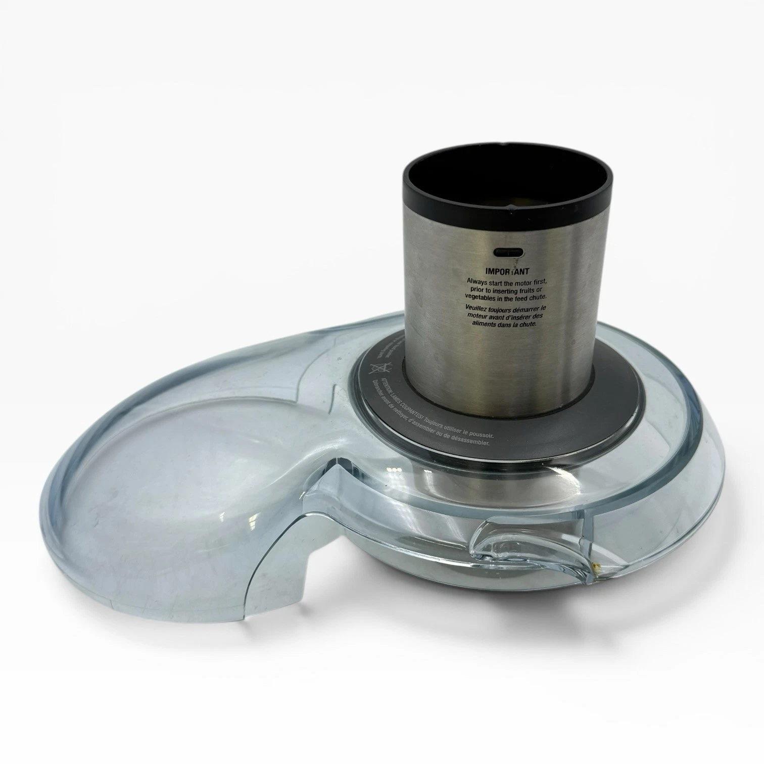 Breville BJE510XL Juicer Fountain Replacement Parts Lid Chute & Pusher Plunger