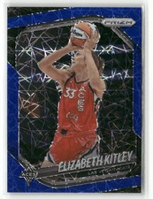 2025 Panini Prizm WNBA #41 Elizabeth Kitley Blue Velocity Prizms