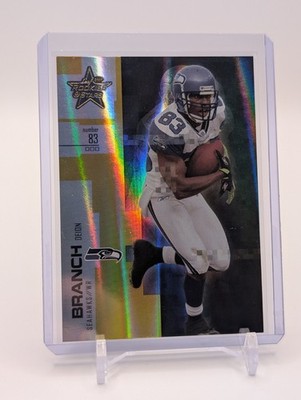 DEION BRANCH 2007 Leaf Rookies & Stars Gold /49