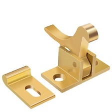 Solid Brass For Sliding Door Window Cabinet Spring Latch Lock Secure Design