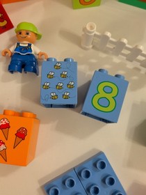 LEGO DUPLO Play With Numbers 5497  - Retired Near Complete Mint Condition 