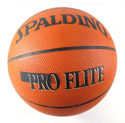 Spalding Pro Flite Full Size Rubber Basketball