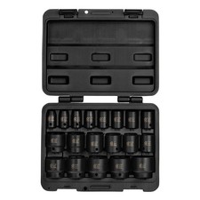 Sunex 1/2 In. Drive Sae Impact Socket Set 19 Pc.