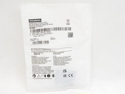 Siemens Kontaktmodul 3SU1400-1AA10-1BA0 / Neu OVP