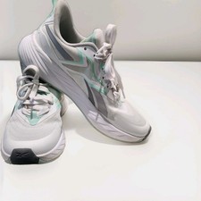 Reebok Verse Walking Sneakers White Aqua Gray Womens Sz 9