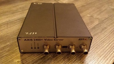 gebrauchter AXIS 2400+ Video Encoder aus bestehendem go1984 System ausgebaut