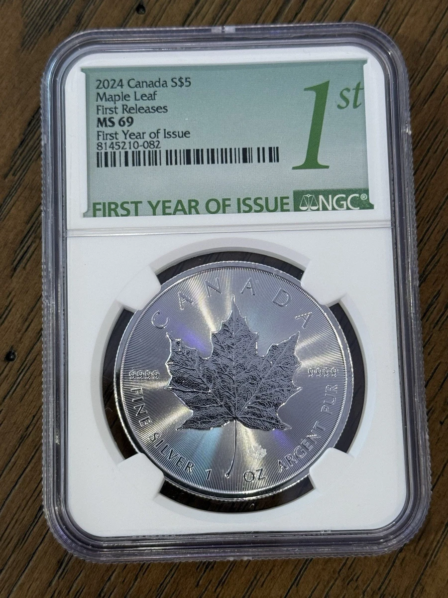 Canadian Maple Leaf MS 69 Silver Bullion Coins for sale | eBay
