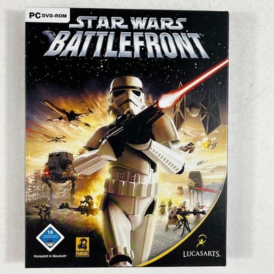 Star Wars Battlefront PC DVD-ROM Big Box Deutsch Sehr Guter Zustand