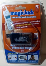 Magic Jack USB PC to Phone Jack Free Local and Long Distance Calling New