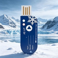 Small USB Temperature Monitor Ideal For Transport