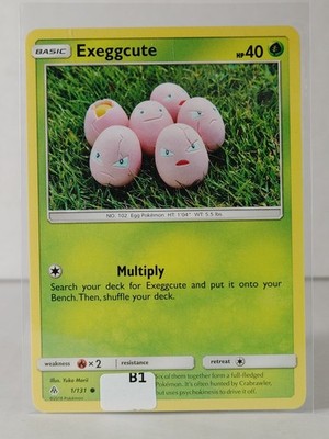 Exeggcute - clay - SM: Forbidden Light #1 - POKEMON  - NM - U Pick