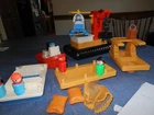 Fisher Price Vintage 1979 Little People Off Shore Cargo Base # 945