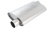Borla Proxs Universal Muffler 3 Offset Inlet 3 Offset Outlet Part 40353 Borla Proxs Universal Muffler 3 Offset Inlet 3 Offset Outlet Part 40353