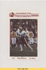 1985 Frito Lay Washington Redskins Police Art Monk #14 HOF READ 9am