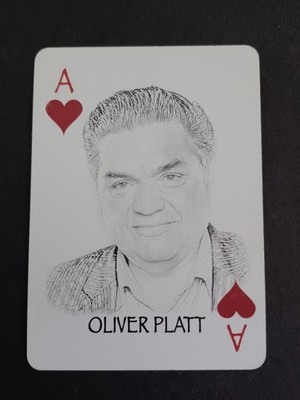 Oliver Platt Chicago Fire P.D. Med Justice Playing Card - TV Show