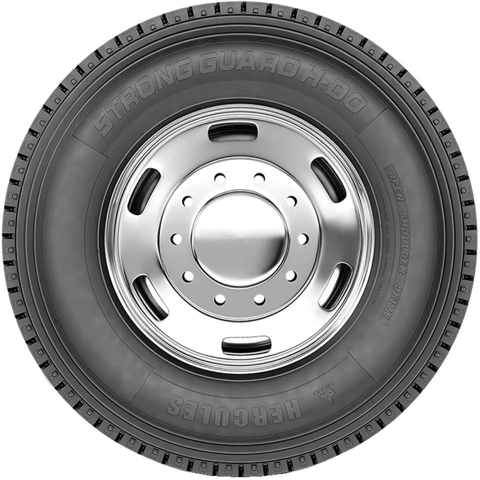2 Tires Hercules Strong Guard HDO 245/70R19.5 Load H 16 Ply (DC) Drive Foto 3 de 3