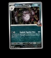 Team Rocket’s Weezing – 126/182 – Destined Rivals – Near Mint Non Holo