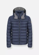 COLMAR Piumino Uomo 1250R 5ST A-TI Giacca Cappuccio Lucido Nero Verde Blu Nuovo 
