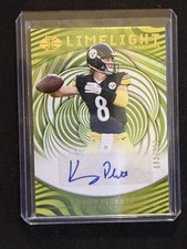 2023 Panini Illusions #LS-KP Kenny Pickett Limelight Signatures #/299