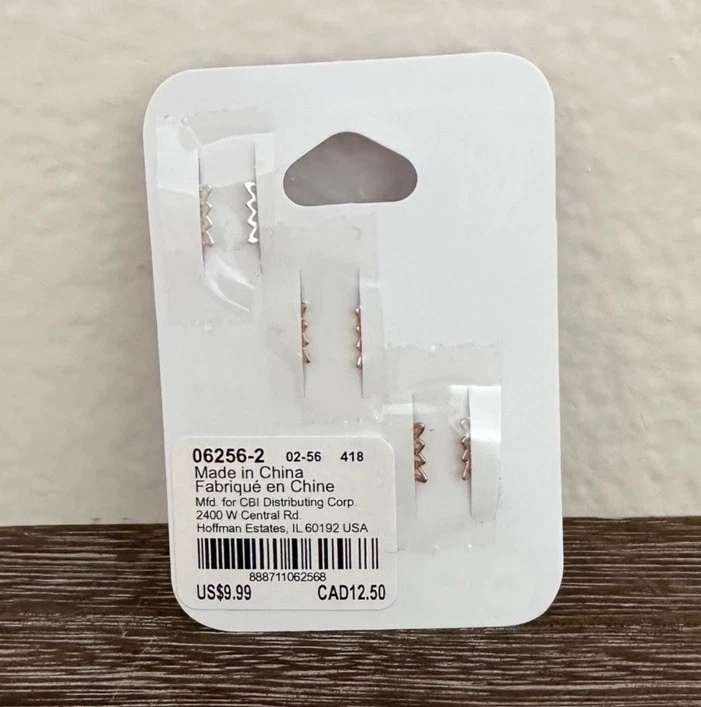 Novo com etiquetas Claire’s Ear Cuffs pacote com 3 soluções sensíveis  - Imagem 2 de 2