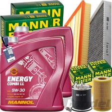 MANN INSPEKTIONSKIT+10L MANNOL NRG 5W-30 &Ouml;L passend f&uuml;r MERCEDES VITO VIANO W639