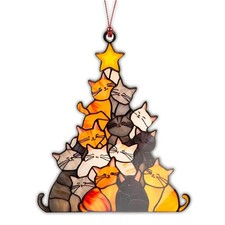 Cat Ornament, Cat Ornaments for Christmas Tree, Funny Holiday Decorations 2026,