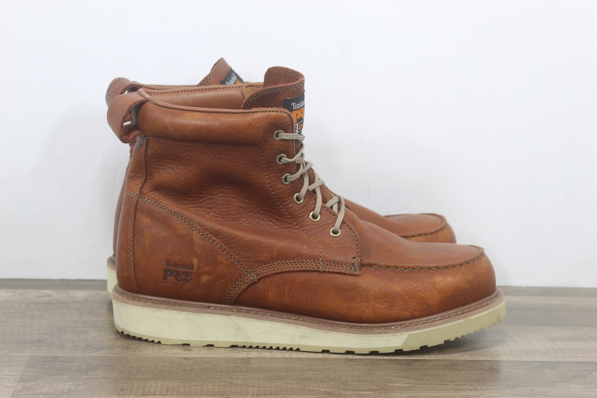 Men's Timberland PRO Wedge 6"SOFT TOE Work Boot Sz 15M {FA-482] View 2