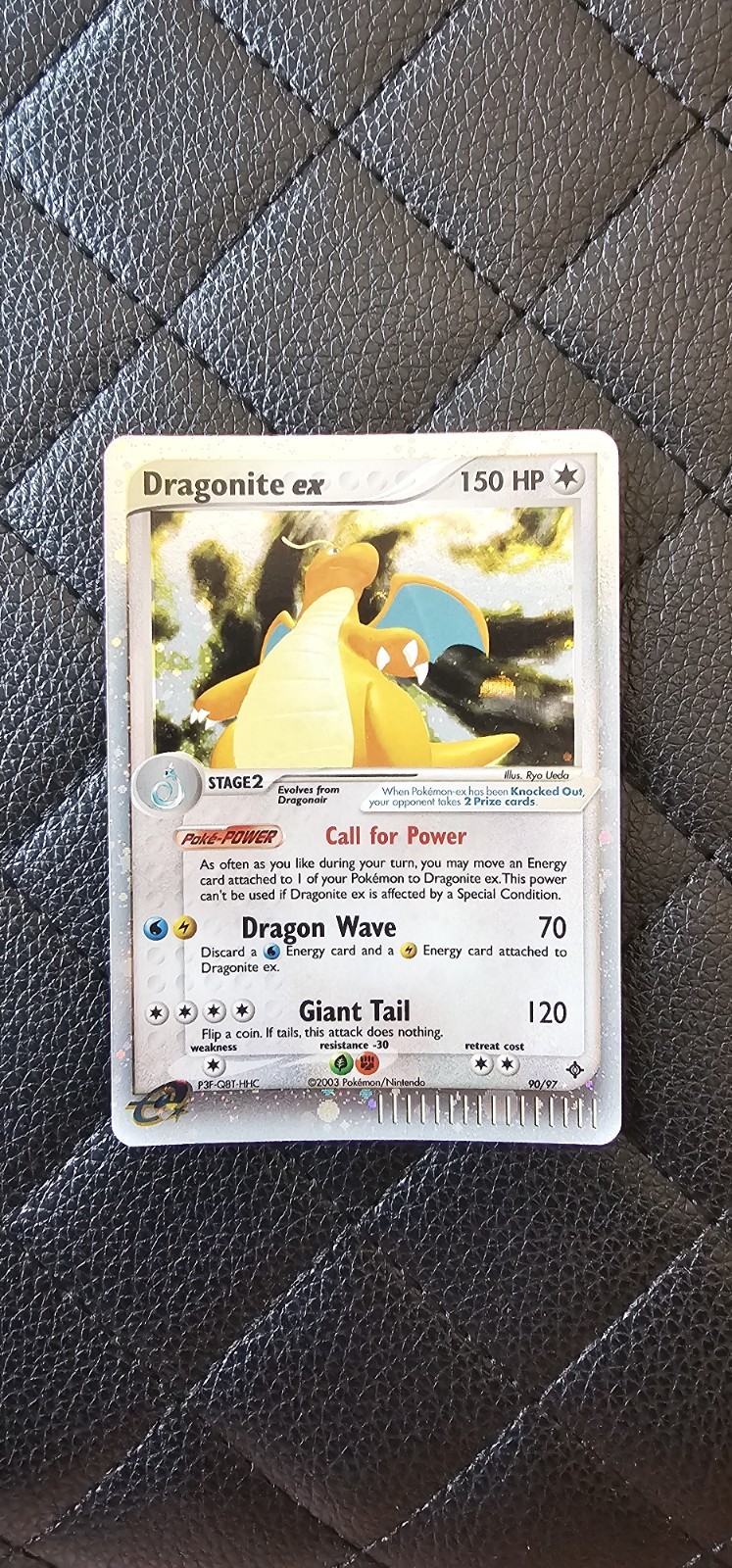 MINT / NM - Dragonite EX 90/97 Ex Dragon Holo Pokémon Card (2003) #90 
