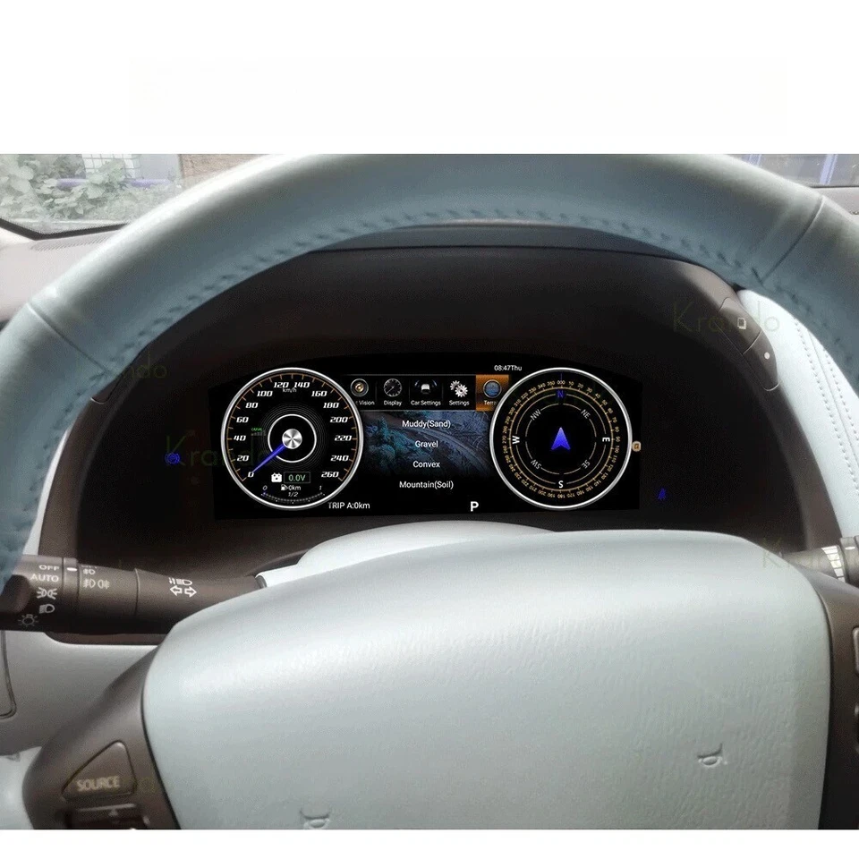 For Infiniti QX80 2015-2019 LCD Instrument Digital Cluster Speedometer Dashboard Foto 4 de 4