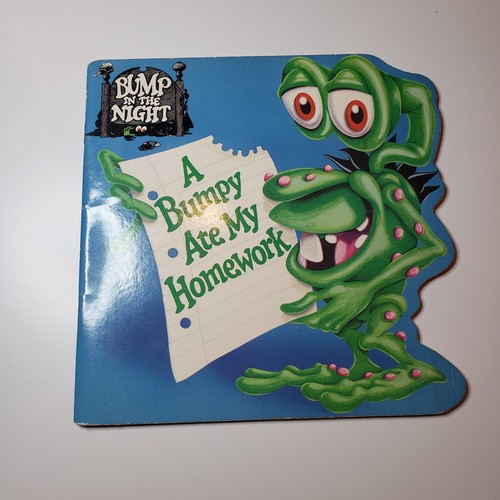 Rare Bump In The Night A Bumpy Ate My Homework VTG Monster Kids Horror ...