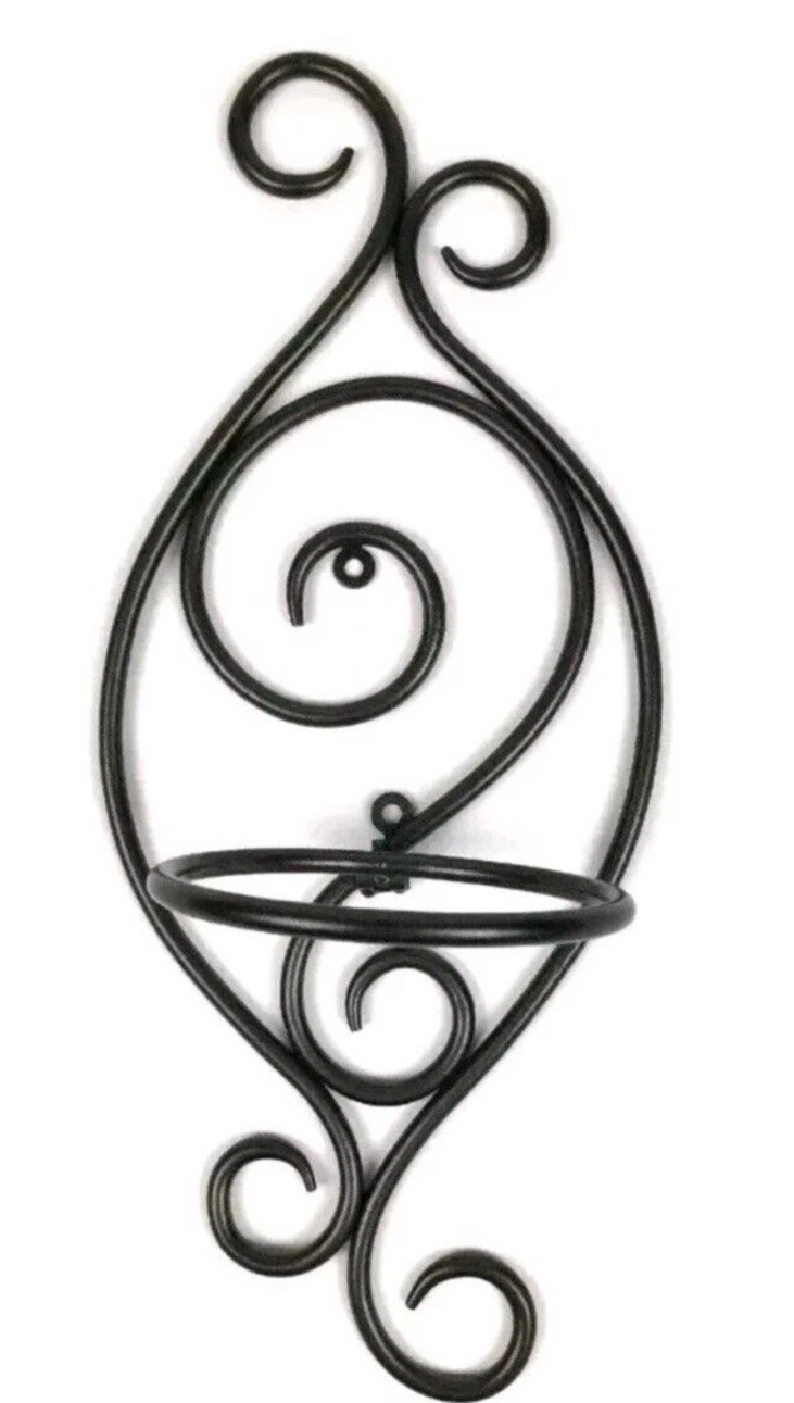 Party Light Slim Hurricane Sconce Wall Hanging Candle Holder