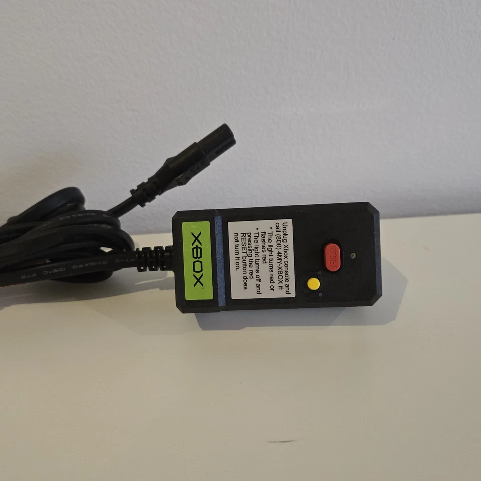 Original Microsoft OEM Xbox Power Surge Supply AC Adapter Cable - OEM Tested - Image 2 of 4