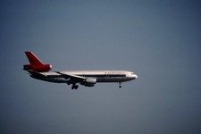 Dia N156US McDonnell Douglas DC-10-40 Northwest 29.05.1992 FRA 35mm ger OP-K4-94