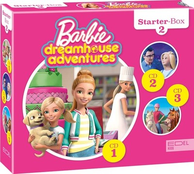 BARBIE DREAMHOUSE ADVENTURES STARTER-BOX(2)-FOLGE 4-6 (US IMPORT) CD NEU