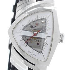 Hamilton H245150 Ventura Skeleton Automatic Mens Wristwatch Timepiece