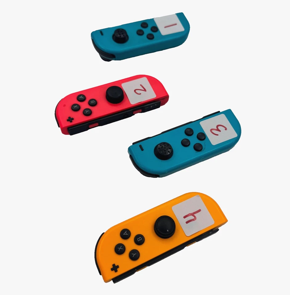 LOTE DE 4 MANDOS NINTENDO SWITCH DEFECTUOSOS *PARA REPUESTOS* Foto 2 de 4