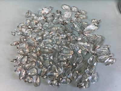 Prism Lot Pendalog Shape 100 Plus Pieces 3  to 1 1/2  L