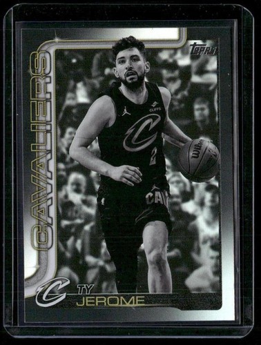 Ty Jerome – 2025-26 Topps Basketball · Base Cards I Blackout Variation #83 Ty Jerome