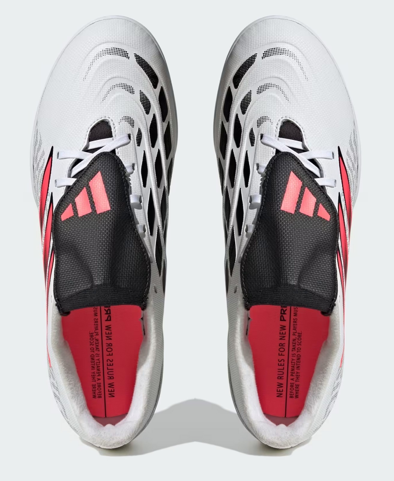 SCARPE CALCETTO ADIDAS PREDATOR CLUB FT TF - IH2113 col. bianco/rosa foto 4