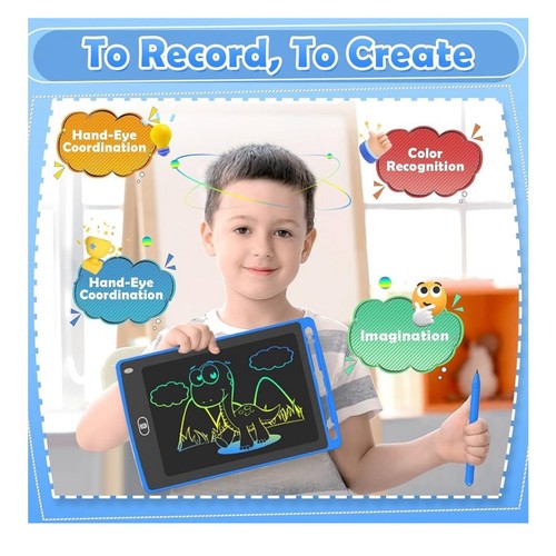 12 Pack LCD Writing Tablet for Kids 10 Inch Erasable Doodle Boards Electronic Dr - Picture 2 of 7