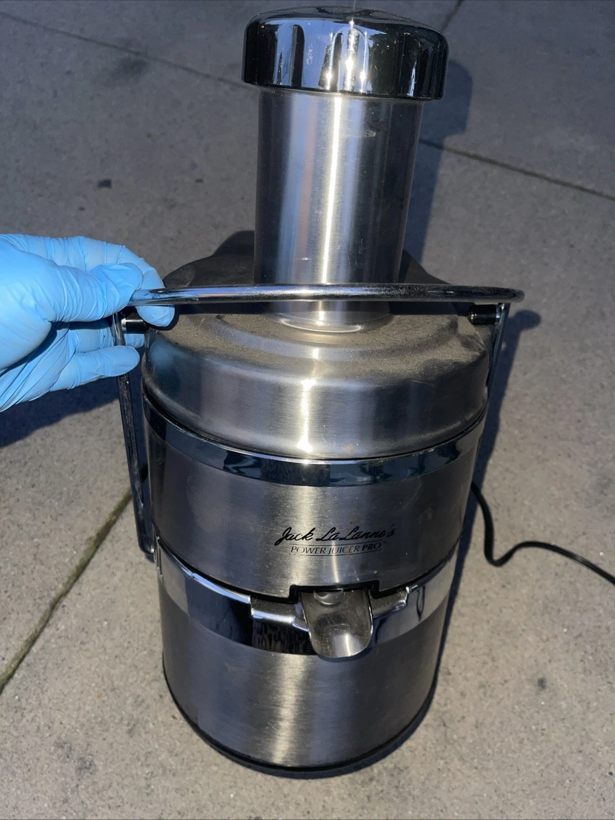 Jack Lalanne's Power Juicer Model E-1189 All Stainless Steel