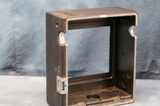 Graflex Speed Crown Graphic 4x5 Body Cavity for Craft Project or rebuild.