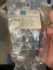 KIPP & ZONEN XR 12/4  BLACK DISPOSABLE RECORDER PENS PACKS OF 6 Sealed old stock