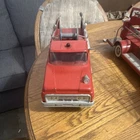 Tonka No. 5 Pressed Steel Red Fire Truck Toy Fire Vehicle Collectible