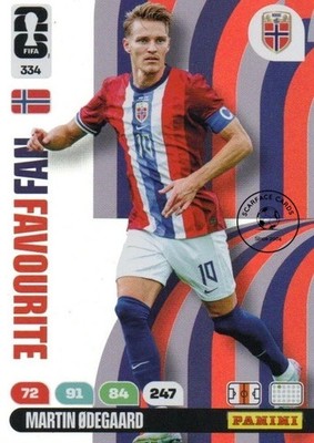 2026 Panini Adrenalyn XL Fifa World Cup - Martin Odegaard #334 for