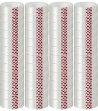 48 Rolls Transparent Tape Refills, Clear Tape, 3/4 x 800 Inches, Glossy Gift Wra