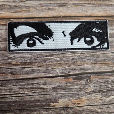 Charles Manson Eyes Serial Killer True Crime Embroidered Iron on Patch