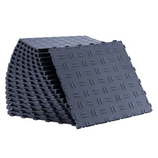 Uimoso Garage Floor Tiles Interlocking 12x12 in 50 Pack Garage Flooring Tiles