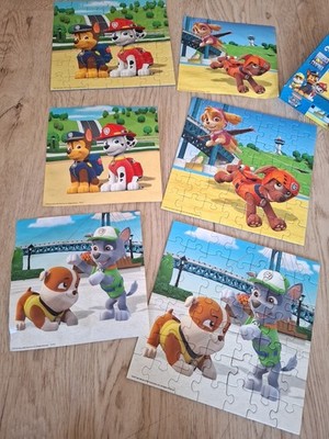 Paw Patrol Team auf 4 Pfoten. Puzzle 3 x 49 Teile (2015, Game)