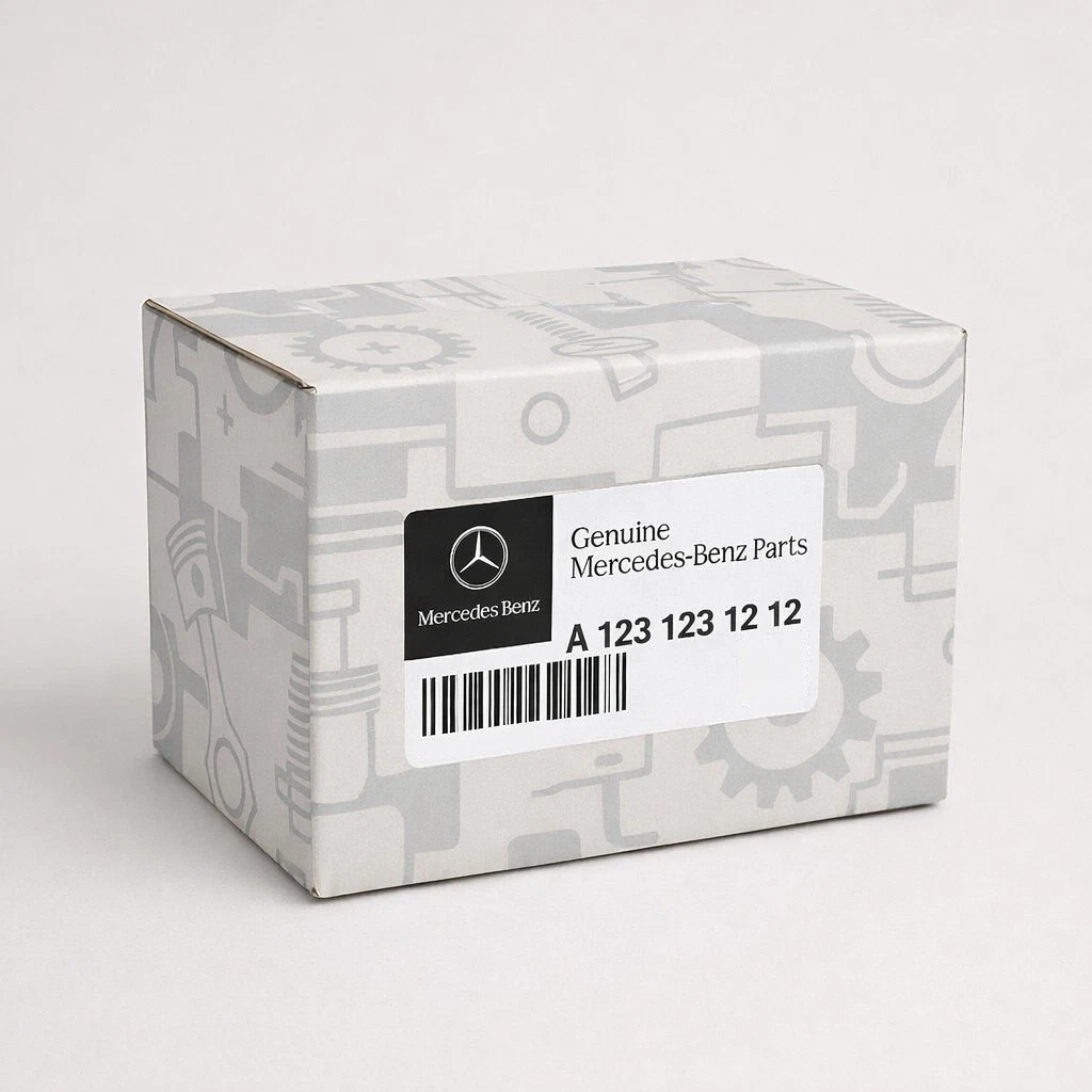 NEW Mercedes-Benz 1678174000 TYPE REFERENCE MARK GENUINE